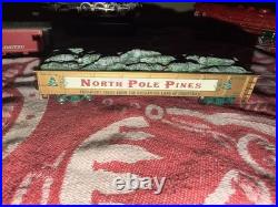 North Pole Limited G Scale Christmas Train Lot Engine Cars Caboose Tender