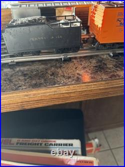 O gauge assorted freight trains set O gauge assorted freight trains set