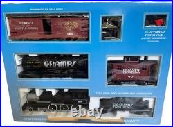 Orig Bachmann Big Haulers Rocky Mountain Express Ready-To-Run Set G Scale NIB