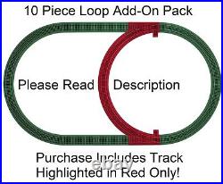 PASSING LOOP ADD ON PACK-Polar Express John Deer Mickey Mouse North Pole Central