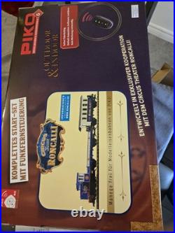 PIKO 37154 G Scale Circus Roncalli R/C Starter Train Set Boxed Remote