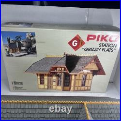 PIKO G Scale 62209 Grizzly Flats Station Building For Train, Set Layout Scenery