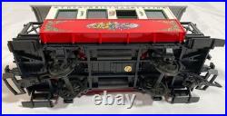 PIKO G Scale Christmas Train Set with Steam Engine 37105 plus Christmas Cars -NICE