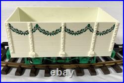PIKO G Scale Christmas Train Set with Steam Engine 37105 plus Christmas Cars -NICE