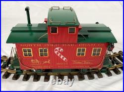PIKO G Scale Christmas Train Set with Steam Engine 37105 plus Christmas Cars -NICE