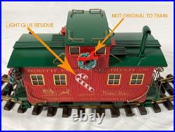 PIKO G Scale Christmas Train Set with Steam Engine 37105 plus Christmas Cars -NICE