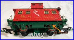 PIKO G Scale Christmas Train Set with Steam Engine 37105 plus Christmas Cars -NICE