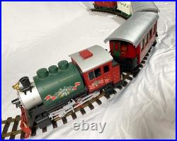 PIKO G Scale Christmas Train Set with Steam Engine 37105 plus Christmas Cars -NICE