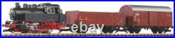 PIKO G-Scale Train DB BR80 Freight Starter Set with Analog Sound and Smoke 38120