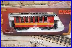 PIKO Southern Pacific Daylight, 5 Car Passenger Set, NEW, G Scale, Rare