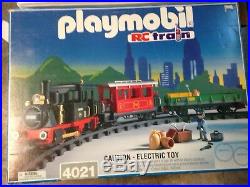 PLAYMOBIL Set #4021 RC OLDTIMER TRAIN SET G-Scale Vintage
