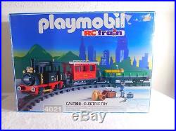 PLAYMOBIL Set #4021 RC OLDTIMER TRAIN SET NEW! G-Scale Vintage Complete