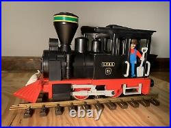 PLAYMOBIL Small Western Train Set 3958 Plus Extra Track And Transformer Upgrade