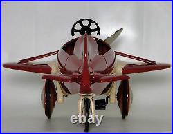 Pedal Car WW2 Plane Metal Aircraft P51 Mustang For G Scale Model Train Set 1969