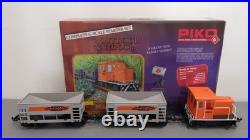 Piko 38150 Mighty Hauler G Gauge Diesel Electric Starter Train Set EX/Box Piko 38150 Mighty Hauler G Gauge Diesel Electric Starter Train Set EX/Box