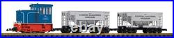 Piko 38151 Industrial G. E. 25-Ton G Gauge Diesel Starter Train Set Piko 38151 Industrial G. E. 25-Ton G Gauge Diesel Starter Train Set