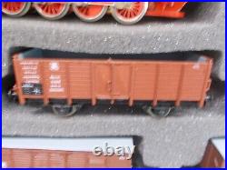 Piko Freight Train Setlocomotive With 3 Freight Cars Lot G Ho Scale