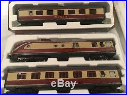 Piko g scale DB VT11.5 TEE Diesel 3 Car Train Set Item 37320 With extra Coach