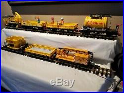 PlayMobil LGB G Scale Construction Work Train 7 Car Set