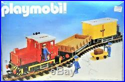Playmobil 1980 4025 Train Set G Scale Working Incomplete Original Box