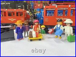 Playmobil 4002 Passenger Car Train Set 1980 G Scale Works! Figures Included