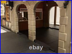 Playmobil 4300 Bahnhof Train Station Set Complete Box and Booklet 1989 Vintage Playmobil 4300 Bahnhof Train Station Set Complete Box and Booklet 1989 Vintage
