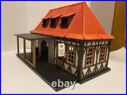 Playmobil 4300 Bahnhof Train Station Set Complete Box and Booklet 1989 Vintage Playmobil 4300 Bahnhof Train Station Set Complete Box and Booklet 1989 Vintage