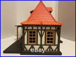 Playmobil 4300 Bahnhof Train Station Set Complete Box and Booklet 1989 Vintage Playmobil 4300 Bahnhof Train Station Set Complete Box and Booklet 1989 Vintage