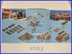 Playmobil 4300 Bahnhof Train Station Set Complete Box and Booklet 1989 Vintage Playmobil 4300 Bahnhof Train Station Set Complete Box and Booklet 1989 Vintage