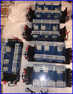Playmobil G Scale 4100 Set Lot Of 5 Passenger Train Cars