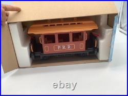 Playmobil P. R. R. Brown Passenger Car Train Set 4120 G Scale With Original Box