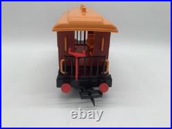 Playmobil P. R. R. Brown Passenger Car Train Set 4120 G Scale With Original Box
