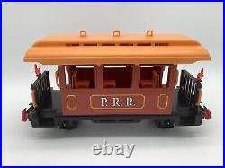 Playmobil P. R. R. Brown Passenger Car Train Set 4120 G Scale With Original Box