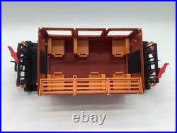 Playmobil P. R. R. Brown Passenger Car Train Set 4120 G Scale With Original Box
