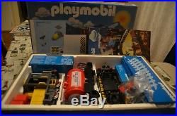 Playmobil Train Set 4024 Freight Retired G scale- Vintage Rare Working