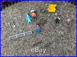Playmobil Western Train Set 3958 Vintage 1988 with Box G-Scale RARE Sears Release