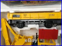 Playmobil (lgb) G Scale 4053 Atlas Work Train Set Locomotive & Wagon Ex Rare