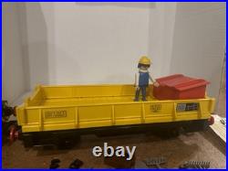 Playmobile / LGB G Scale Construction Work Train Or Train Set Layout #4053 Playmobile / LGB G Scale Construction Work Train Or Train Set Layout #4053