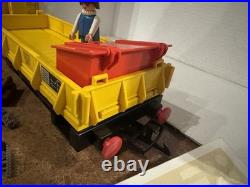 Playmobile / LGB G Scale Construction Work Train Or Train Set Layout #4053 Playmobile / LGB G Scale Construction Work Train Or Train Set Layout #4053