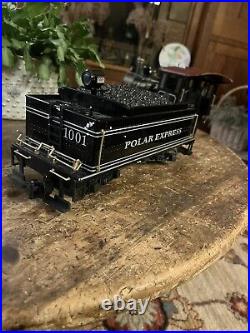 Polar Express Train Set G scale plus 22 pieces of track and Polar Express Book Polar Express Train Set G scale plus 22 pieces of track and Polar Express Book