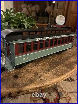 Polar Express Train Set G scale plus 22 pieces of track and Polar Express Book Polar Express Train Set G scale plus 22 pieces of track and Polar Express Book