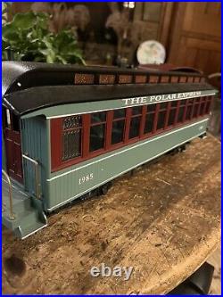 Polar Express Train Set G scale plus 22 pieces of track and Polar Express Book Polar Express Train Set G scale plus 22 pieces of track and Polar Express Book