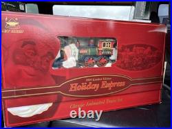 Pre-OwnedNew Bright 2009 Holiday Express Classic Animated Train SetNo. 284