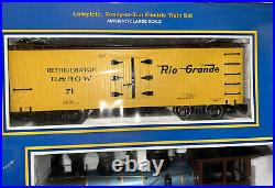 RARE BACHMANN ROCKY MOUNTAIN EXPRESS Denver Rio Grande Train Set G guage #90034