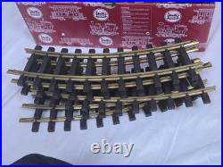 RARE LGB 72435 Blue 0-4-0 Mannesmann G Gauge Scale Smoke Sound Starter Train Set