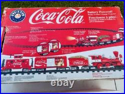 RARE NEW 2014 Lionel COCA COLA Train Set Christmas Model G Gauge 7-11488