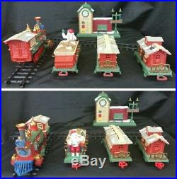 RARE Vintage New Bright THE HOLIDAY EXPRESS # 178 Train Set Christmas Train Set