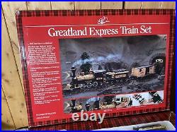 RARE Vintage New Bright The Great American Express Railroad Train Set