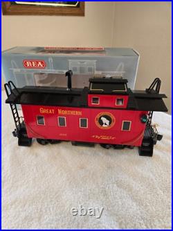 REA G Gauge GREAT NORTHERN FREIGHT TRAIN SET in the original box 29001