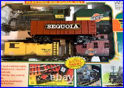 Rail King Electric G Scale Train Set, No. 375 By New Bright, Bonus Sequoia Car